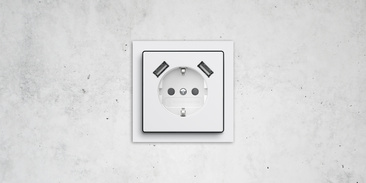SCHUKO® USB-Steckdose bei Knobloch & Heil GmbH & Co. KG in Neuhof