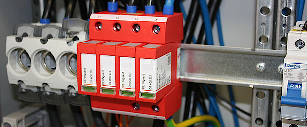 Über­spannungs­schutz bei Knobloch & Heil GmbH & Co. KG in Neuhof
